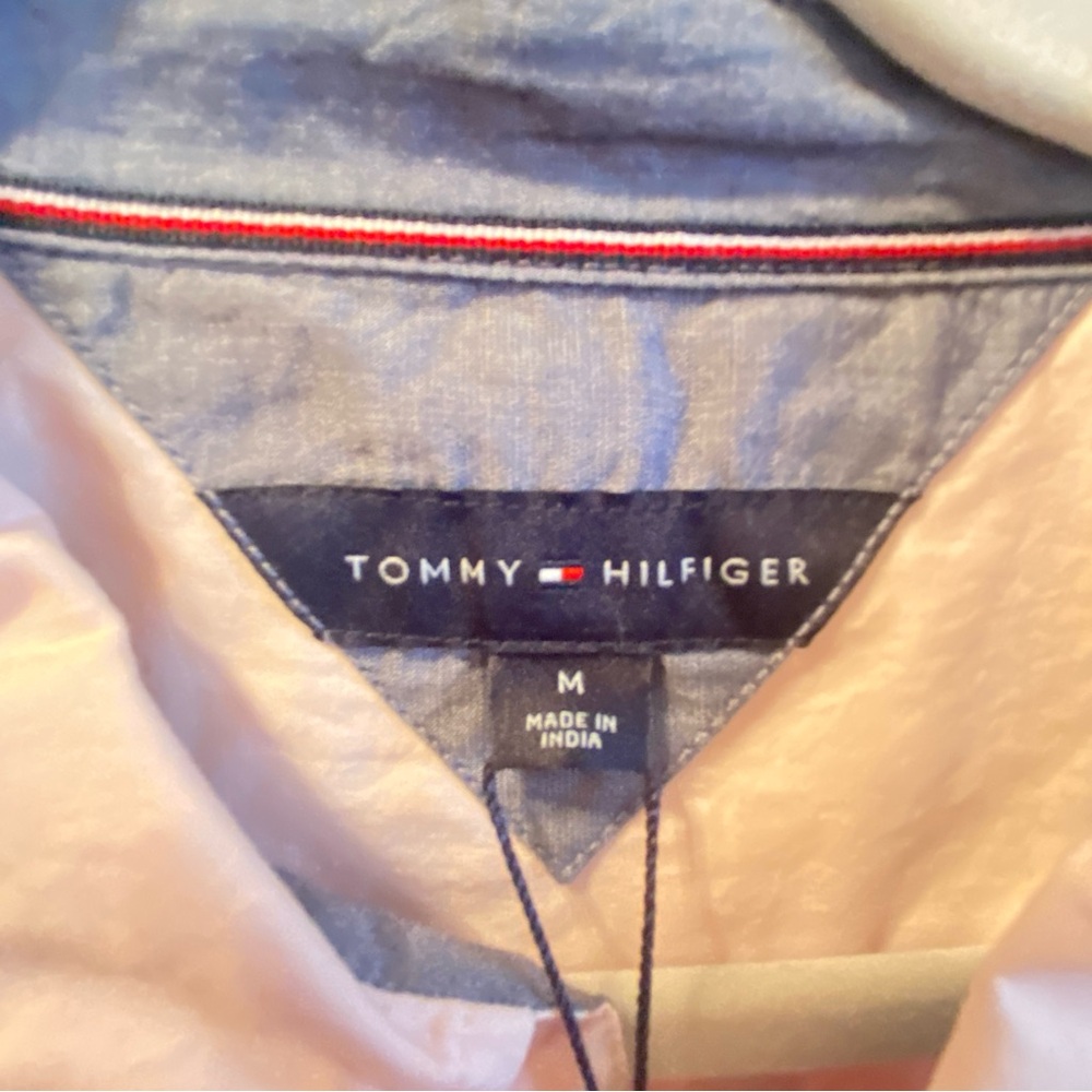 Cuffed long  sleeve Tommy button down shirt